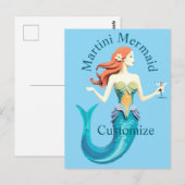 Martini Zeemeermin Thunder_Cove Briefkaart (Voorkant / Achterkant)