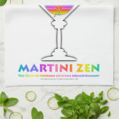 MARTINI ZEN Keuken, Bad & Bar HANDDOEK (Gevouwen)