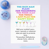 MARTINI ZEN - Plan voor Happy Hour Flyer (Enkel)