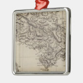 Martinico 2 metalen ornament (Links)
