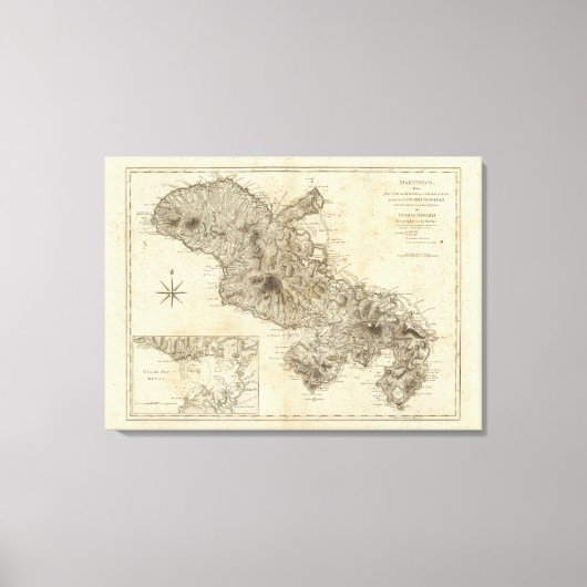 Martinico Canvas Afdruk (Voorkant)