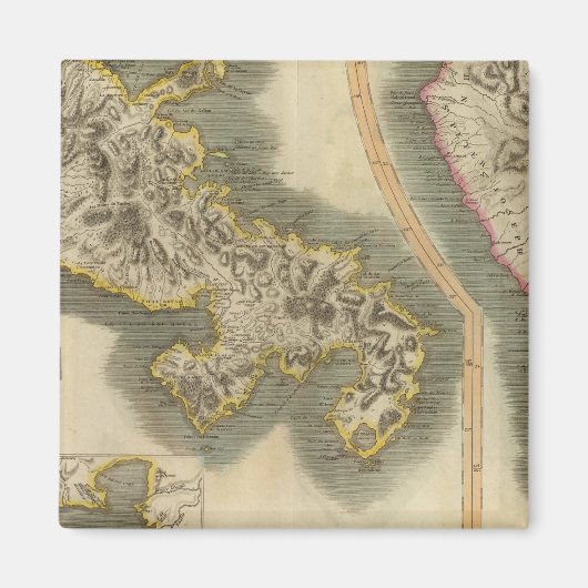 Martinico, Dominica Magneet (Voorkant)