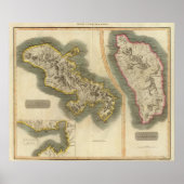 Martinico, Dominica Poster (Voorkant)