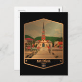 Martinique Briefkaart (Voorkant / Achterkant)