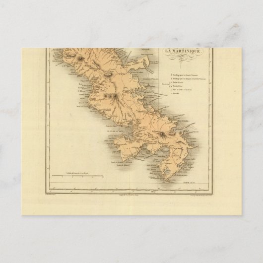 Martinique Briefkaart (Voorkant)