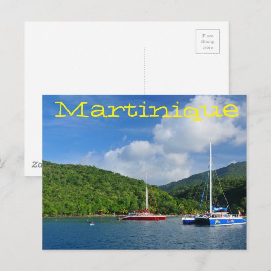 Martinique Briefkaart (Voorkant / Achterkant)