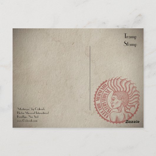 Martinique by Ordovich Briefkaart (Achterkant)