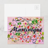 Martinique carte postale briefkaart (Voorkant / Achterkant)