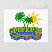 Martinique deelstaat briefkaart (Voorkant)