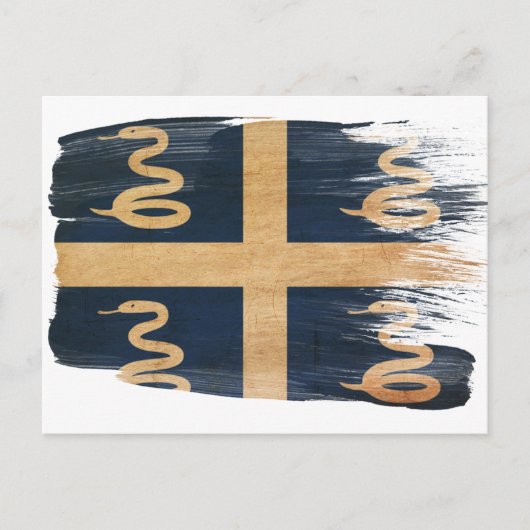 Martinique Flag Briefkaarten (Voorkant)