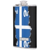 Martinique Flag Heupfles (Links)