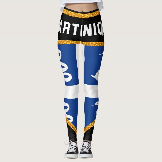 Martinique Flag Leggings (Voorkant)