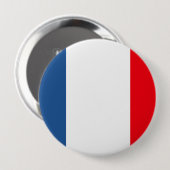 Martinique Flag Ronde Button 4,0 Cm (Voorkant /achterkant)