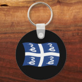 Martinique Flag Sleutelhanger (Voorkant)