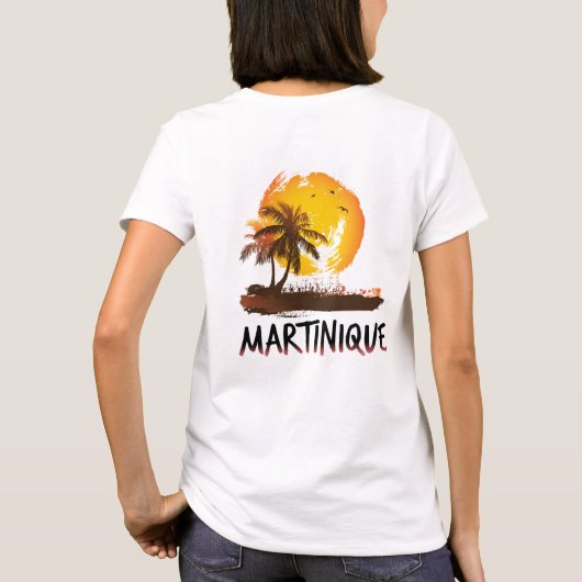 Martinique grunge t-shirt (Achterkant)