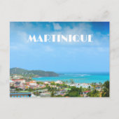 Martinique haven foto briefkaart (Voorkant)