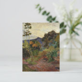 Martinique Landschap door Paul Gauguin, 1887 Postc Briefkaart (Staand voorkant)