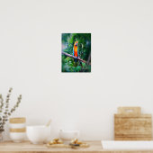 Martinique Macaw Poster (Keuken)