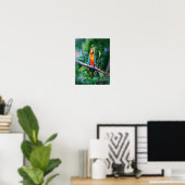 Martinique Macaw Poster (Thuiskantoor)