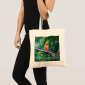 Martinique Macaw Tote Bag (Voorkant (product))