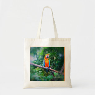 Martinique Macaw Tote Bag