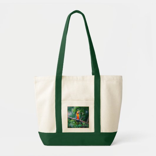 Martinique Macaw Tote Bag (Voorkant)