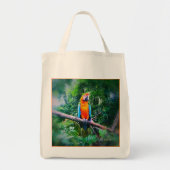 Martinique Macaw Tote Bag (Voorkant)