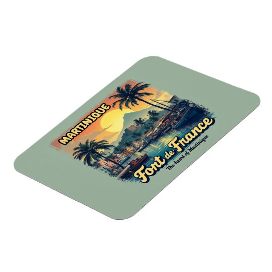 MARTINIQUE MAGNEET (Linkerzijde)