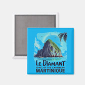 MARTINIQUE MAGNEET (Voorkant / Achterkant)