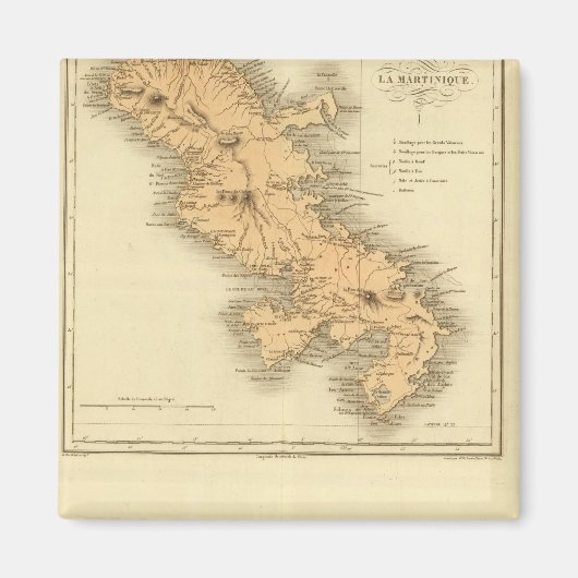 Martinique Magneet (Voorkant)