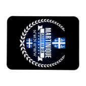 Martinique Magneet (Horizontaal)