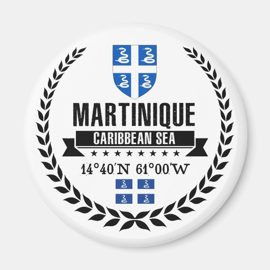 Martinique Magneet (Voorkant)
