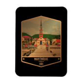 Martinique Magneet (Verticaal)