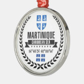 Martinique Metalen Ornament (Links)