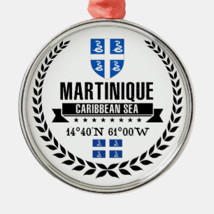 Martinique Metalen Ornament