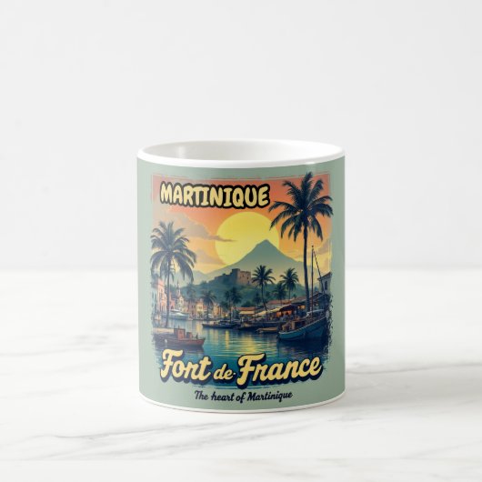 Martinique mok – Tropisch strand souvenir (Center)