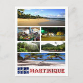 Martinique - Mosaic - Briefkaart (Voorkant)
