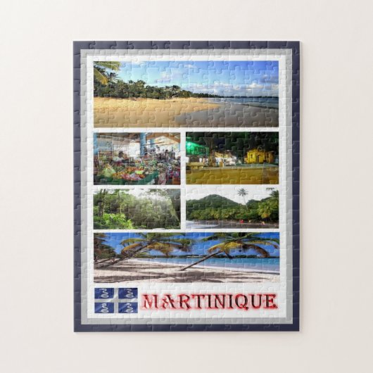 Martinique - Mosaic - Legpuzzel (Verticaal)