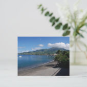 Martinique panoramisch briefkaart (Staand voorkant)