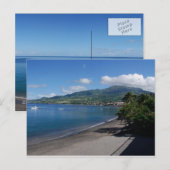 Martinique panoramisch briefkaart (Voorkant / Achterkant)