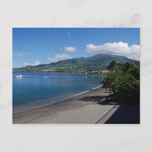 Martinique panoramisch briefkaart (Voorkant)