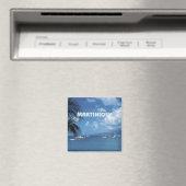 Martinique Reizen Foto Souvenir Koelkast Magneten (Insitu (Vaatwasser))