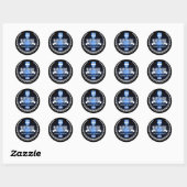 Martinique Ronde Sticker (Vel)