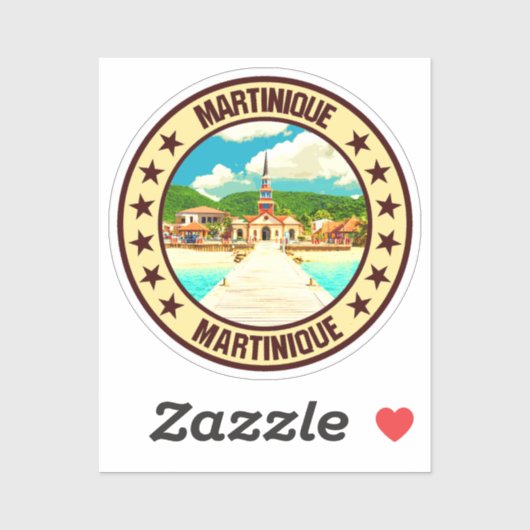 Martinique Sticker (Vel)