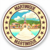 Martinique Sticker (Voorkant)