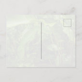 Martinique tropical garden,  travel briefkaart (Achterkant)