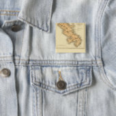Martinique Vierkante Button 5,1 Cm (In situ)