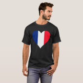 Martinique Vlag Hart Martinique Geschenken Liefde T-shirt (Voorkant volledig)