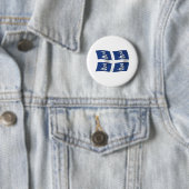 Martinique Vlag Knop Ronde Button 5,7 Cm (In situ)