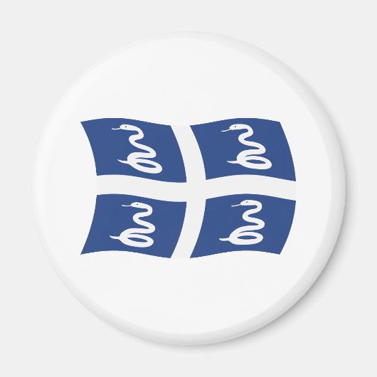 Martinique Vlag Magneet (Voorkant)